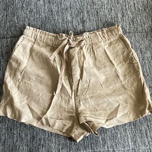 FOREVER 21 linen shorts
